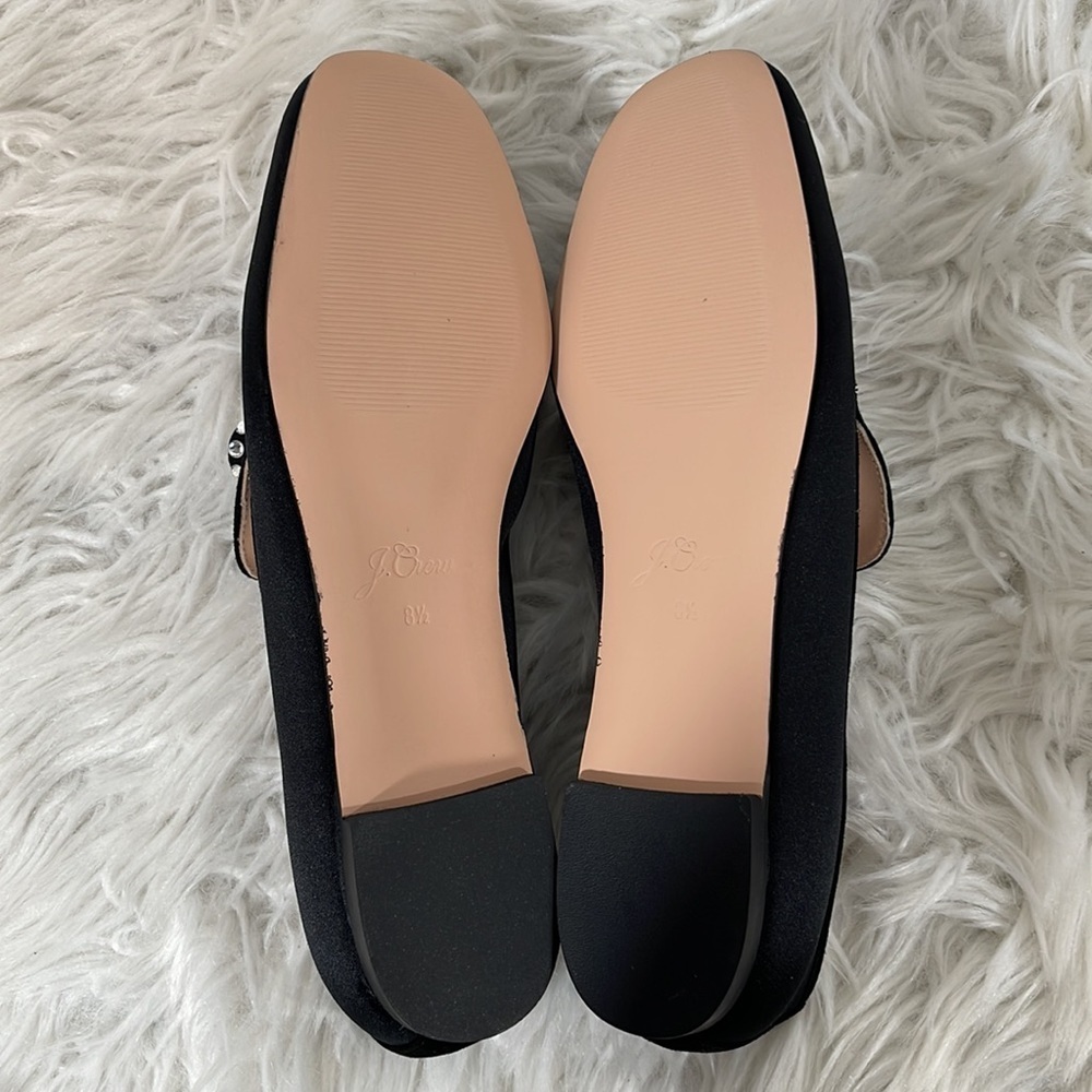 J. CREW Marie bow loafers in satin Size 8.5 New - Picture 13 of 16
